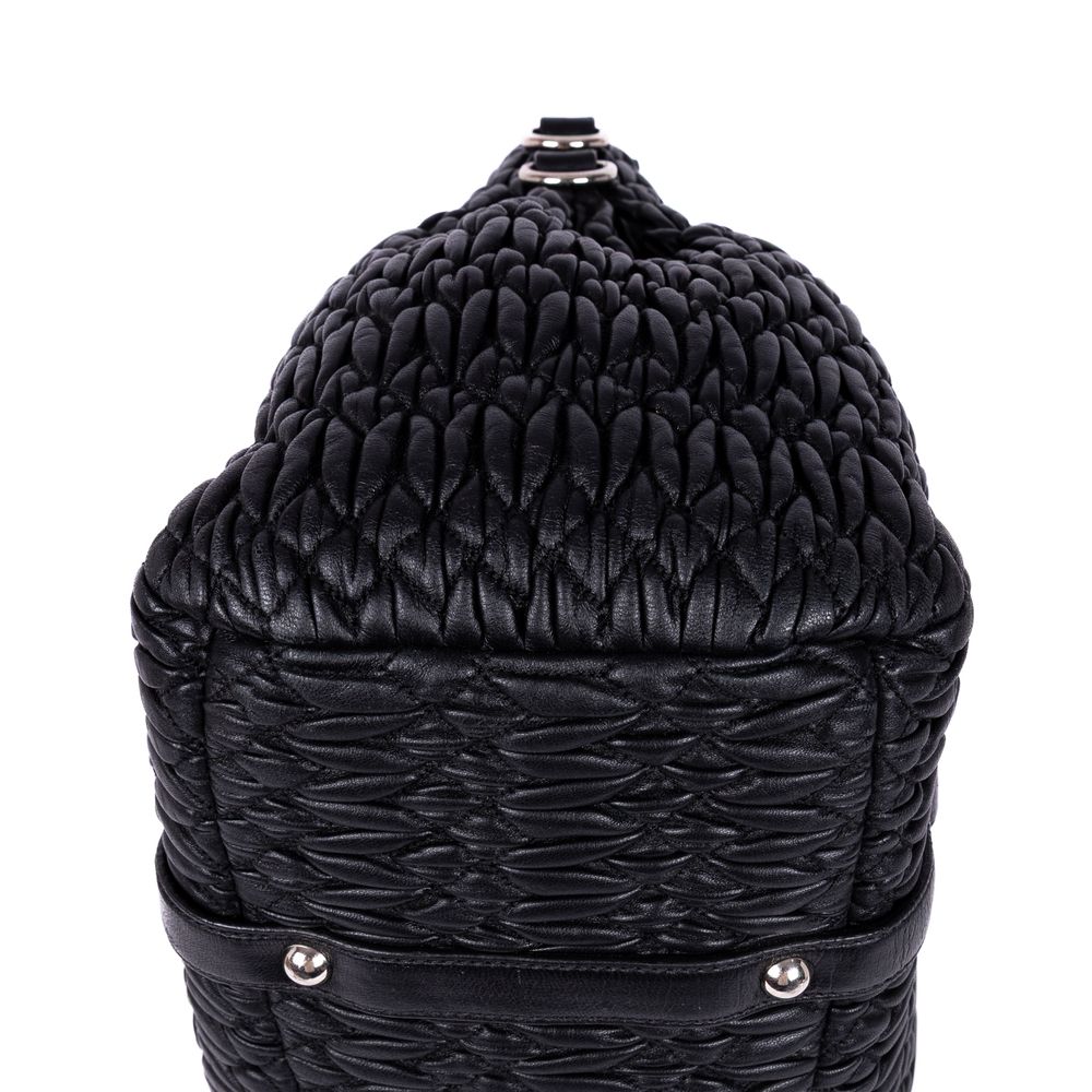 Miu Miu Cloquet Nappa Shopping Tote - Picture 8 of 11